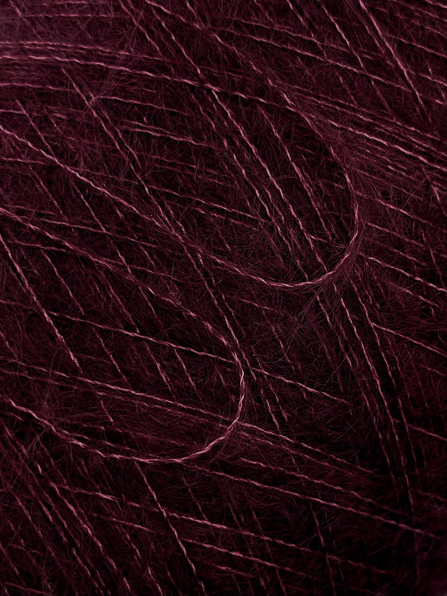 Royal Kid Silk Nm 9000 – Fil en Super Kid Mohair et soie col. Bordeaux | Zimpfer Wolle Selezione